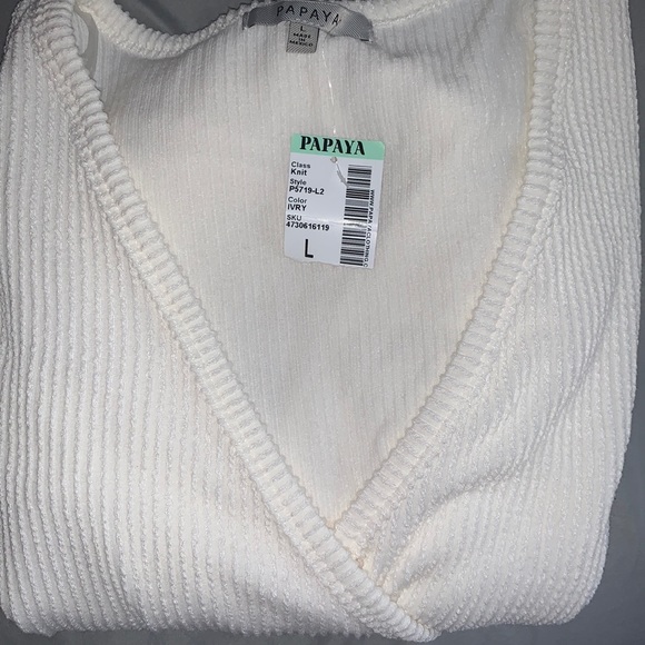 Papaya Peplum Top - Picture 1 of 4